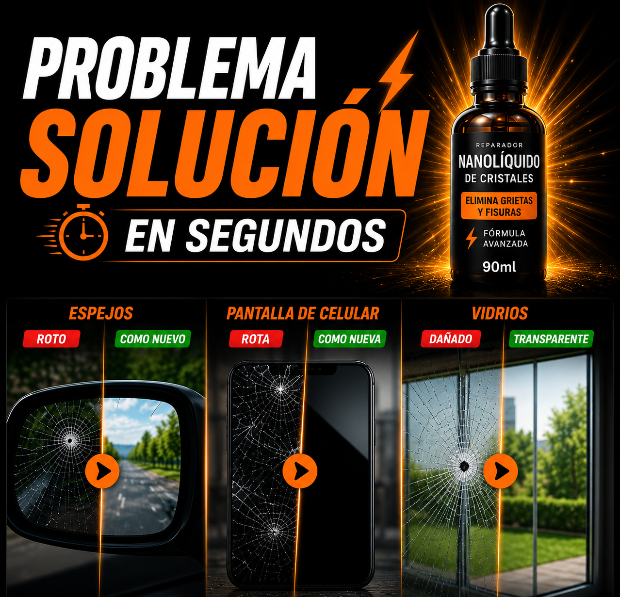 RECUPERA TU VIDRIO EN MINUTOS!